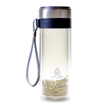Double Wall Glass Tea Tumbler - Teaware & Tea Accessories - Mad Monk Tea